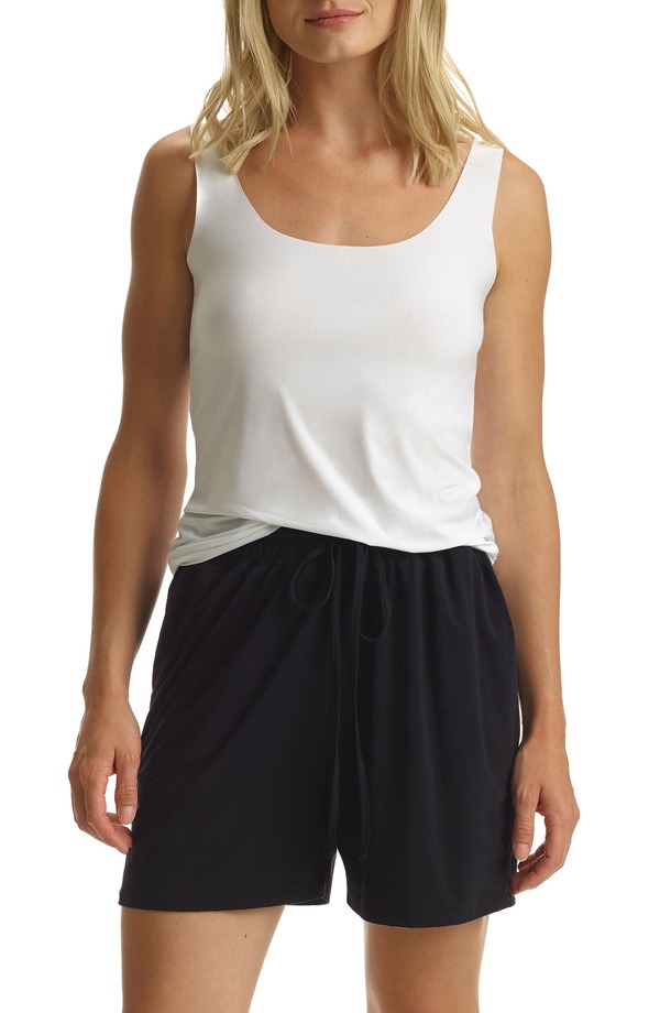 コマンドー レディース トップス カットソー Commando Butter Tank White ホワイト