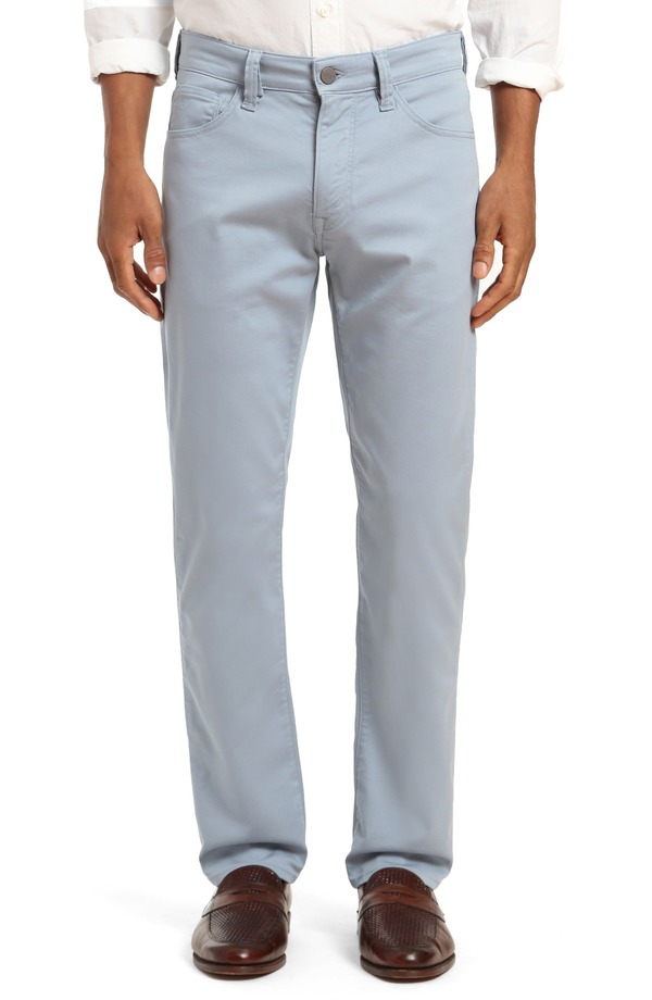 ３４ヘリテージ メンズ ボトムス 心地好いズボン下 引っ切り無い 34 Heritage Courage Straight Leg Pants French Blue Summer Coolmax 青み