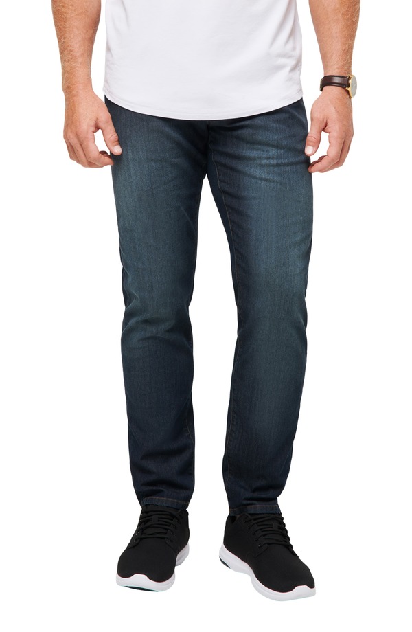 トラビスマヒュー メンズ ボトムス デニムパンツ ストレート ジーンズ TravisMathew Legacy Featherweight Straight Leg Jeans Indigo インディゴ