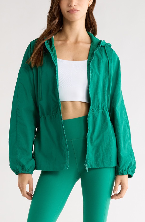 ゼラ レディース アウター ジャケット・ブルゾン Zella Day to Day Cinched Jacket Green Glade グリーン｜ReVida 店