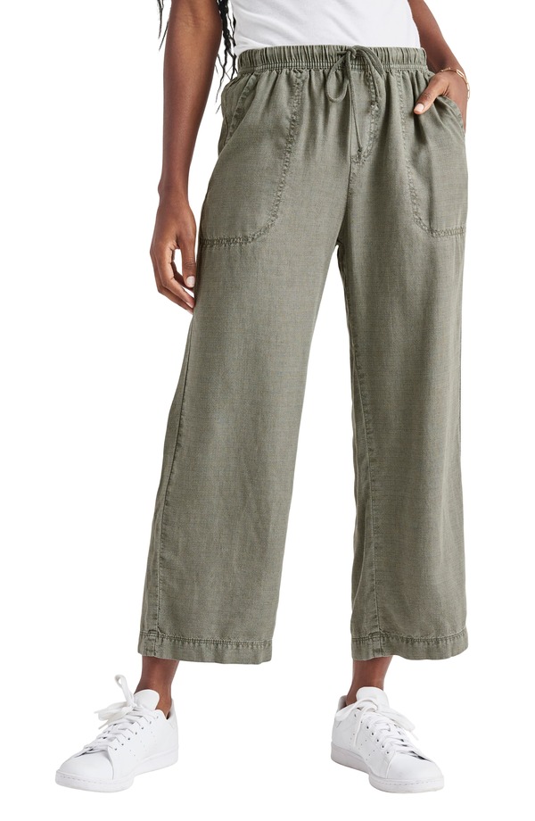 スプレンディット レディース ボトムス レギンス ワイドレッグ ズボン下 Splendid Angie Crop Wide Leg Pantsoft Vob