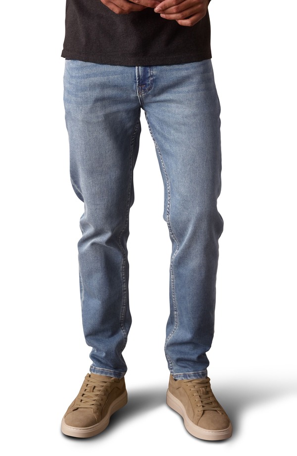 ノーマルブランド メンズ ボトムス デニムパンツ パイル ジーンズ The Normal Brand Comforterry Five-Pocket Jeans Medium Wash