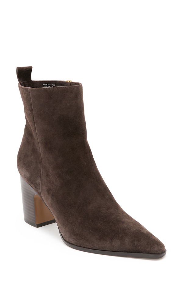 レイス レディース シューズ ブーツ・レインブーツ Reiss Amy Pointed Toe Bootie Chocolate チョコレート