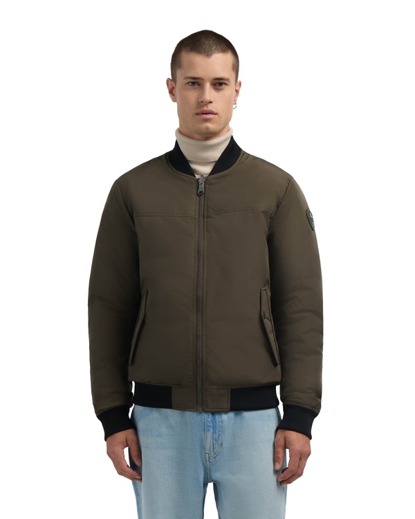 パジャール メンズ アウター ジャケット・ブルゾン Pajaries Reversible Lightweight Bomber Jacket Military