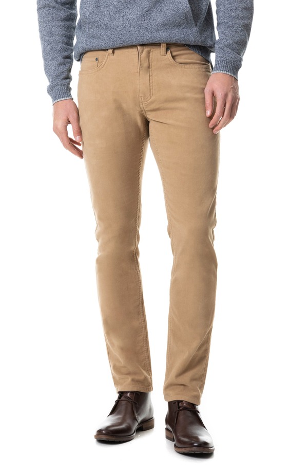 ロッドアンドグン メンズ ボトムス デニムパンツ ストレート ジーンズ Rodd & Gunn Albury Straight Leg Jeans Tussock