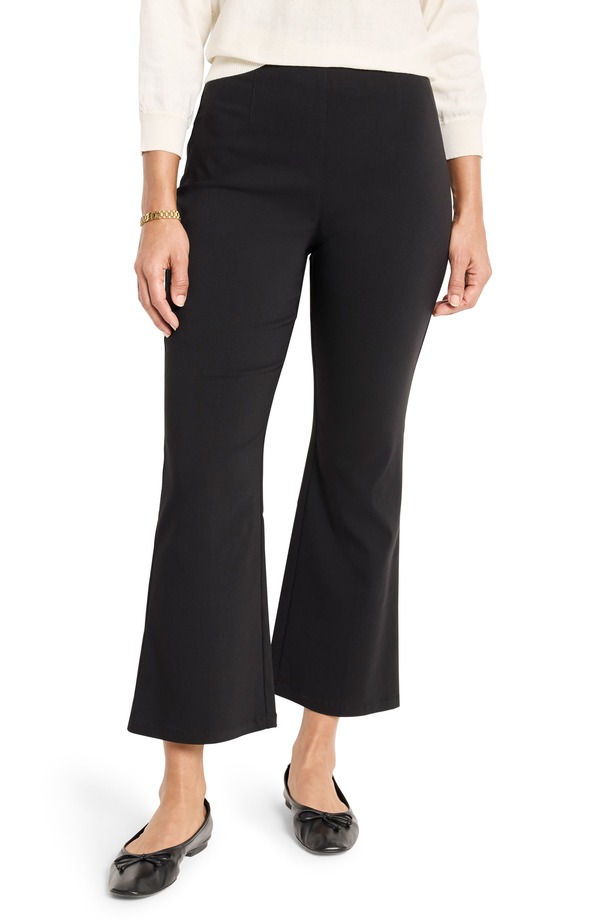 ニックプラスゾーイ レディース ボトムス レギンス ブーツカット パンツ アンクル ブーツ NIC+ZOE Berkeley Wonderstretch Ankle Bootcut Pants Black Onyx ブラック