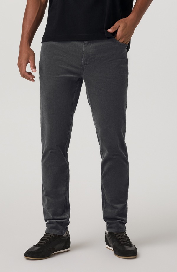 ビュオーリ メンズ ボトムス 心地好いズボン下 Vuori Optimist 5-Pock Cord Pants Charcoal 濃灰色