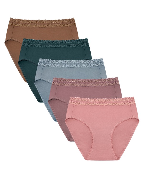 キンドリッド ブレイブリー レディース アンダーウェア パンツ ハイウエスト Kindred Bravely High-Waisted Postpartum Underwear Pack Dusty Hues