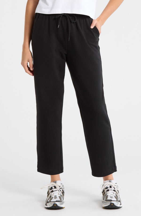 ゼラ レディース ボトムス レギンス パンツ パイル アンクル Zella Tempo Terry Ankle Pants Black ブラック