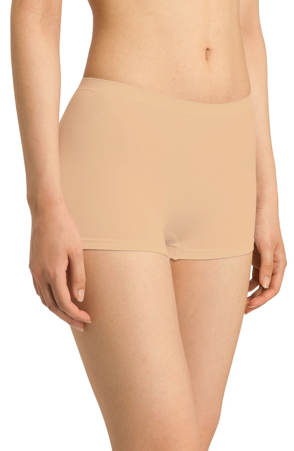 ハンロ レディース アンダーお召しもの ズボン下 御機嫌酉の方角 Hanro Touch Feel High Waist Boyshorts Beige ベージュ