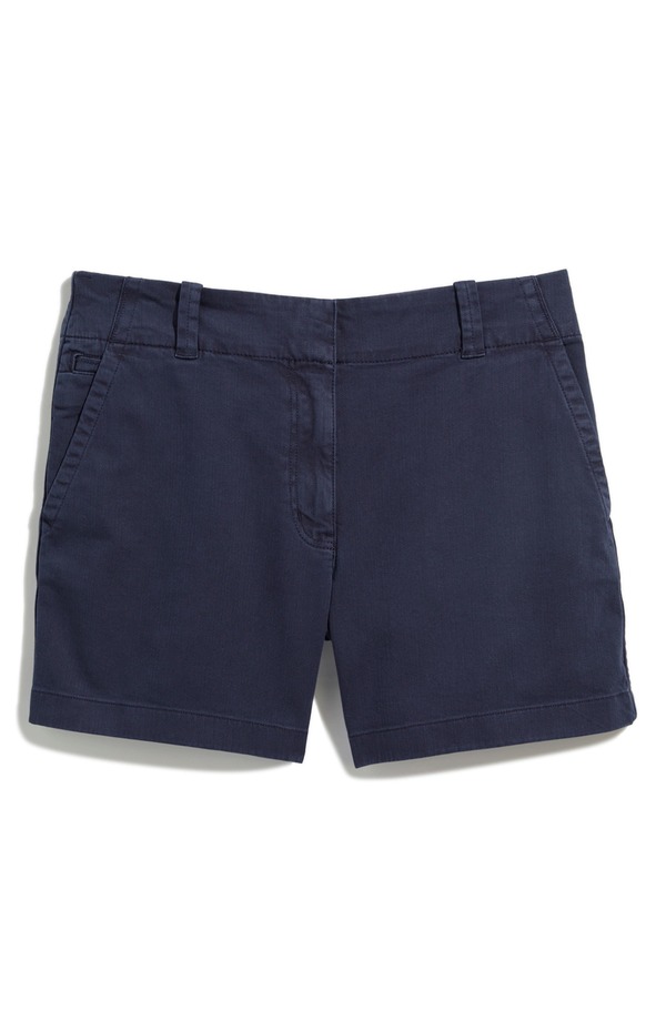 ヴァインヤードヴァインズ レディース ボトムス 二分の一ズボン下・さる股引き 遊撃手ズボン下 vineyard vines Everyday Herringbone Shorts Nautical Navy 米国海軍 パンツ-レディースファッション-ボトムス
