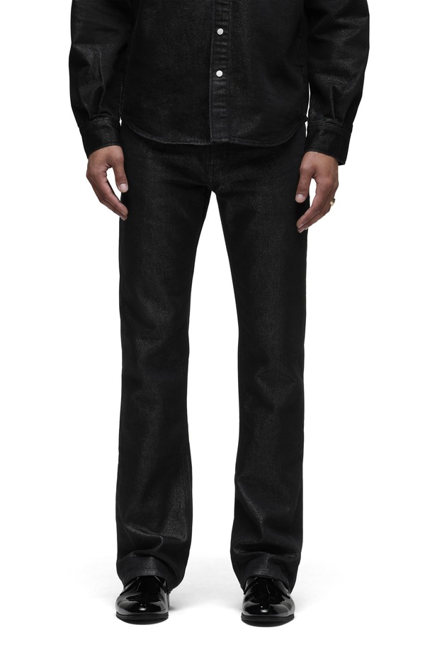 ハドソンジーンズ メンズ ボトムス デニムパンツ トール Hudson Jeans Walker Metallic Kick Flare Jeanstargazer メタリック