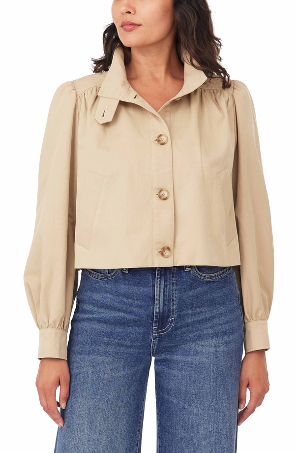 ハビチュアル レディース アウター ジャケット・ブルゾン Habitual Crop Swing Jacket British Tan タン 29,100円