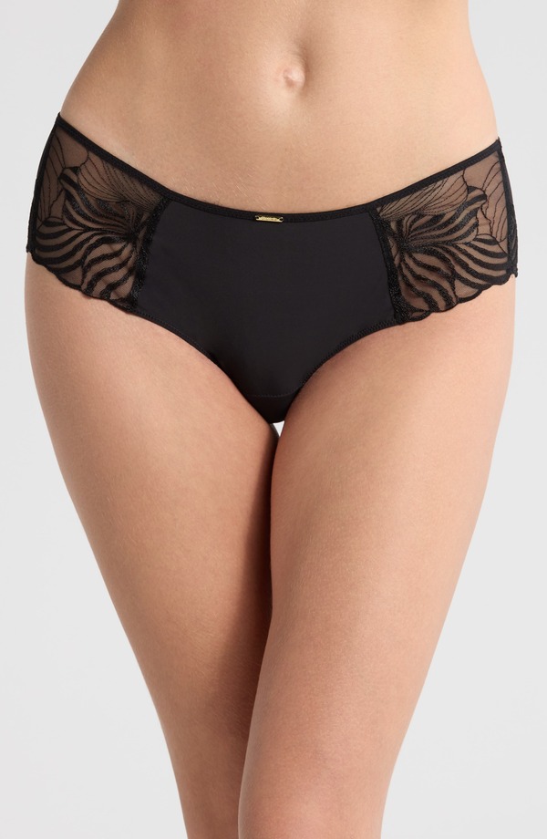 シャンテル レディース アンダーお召しもの ズボン下 Chantelle Lingerie Legend Hipster Briefs Black 黒いこと