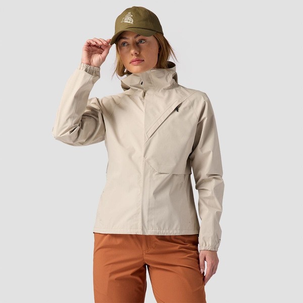 バックカントリー レディース アウター ジャケット・ブルゾン Backcountry Kanarra 2.5L Rain Jacket - Women's Fog