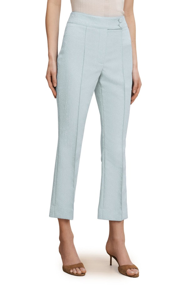 ヴェロニカ ベアード レディース ボトムス レギンス ズボン下 Veronica Beardell Pintuck Textured Cropants Blue Stream 青碧