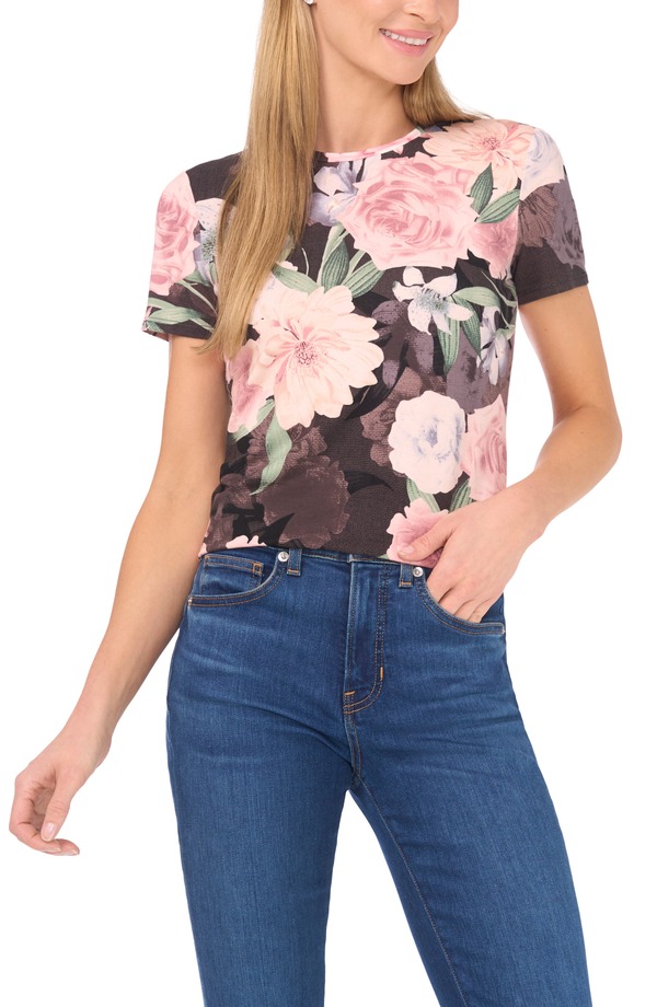 テッドベーカー レディース トップス シャツ フラワー柄 プリント フラワー Ted Baker Amira Floral Printop Coral Pink ピンク|ReVida 店