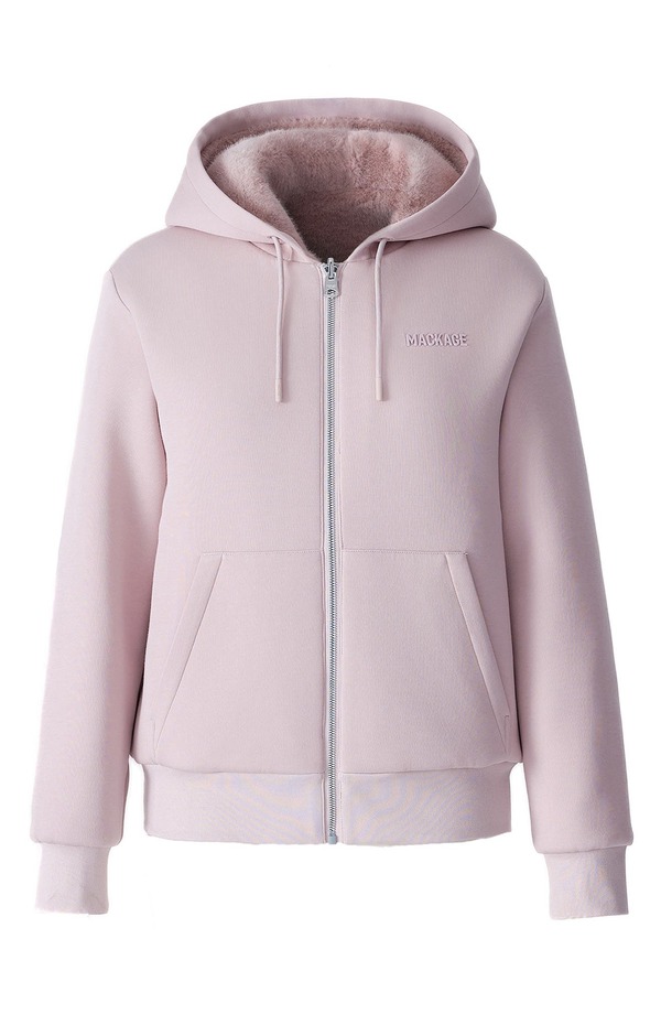 マッカージュ レディース アウター ジャケット・ブルゾン フーデッドジャケット Mackage Gwendal Reversible Hooded Jacket Sepia Rose