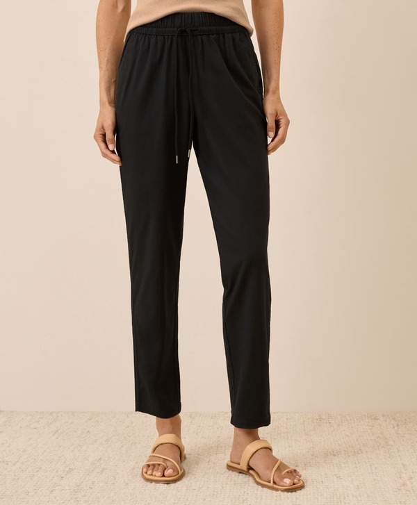 パクト レディース ボトムス レギンス コットン Pact Organicotton Daily Twill Drawstring Pant Black ブラック
