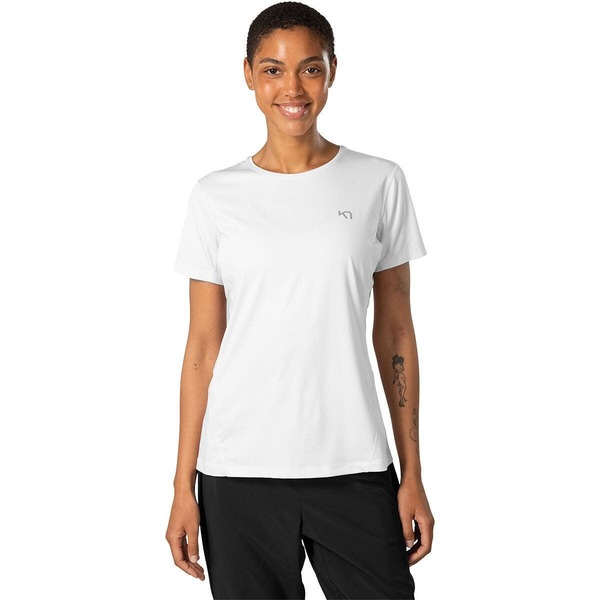 カリ ツラー レディース トップス Tシャツ 半袖 Kari Traa Nora Short-Sleeve T-Shirt - Women's Bwhite