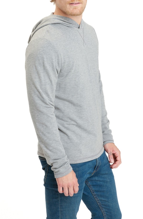 スレッズ・フォー・ソート メンズ アウター パーカー・スウェット Threads 4 Thoughthreads for Thought Dex Featherweight Pullover Hoodie Heather Grey 薄墨色