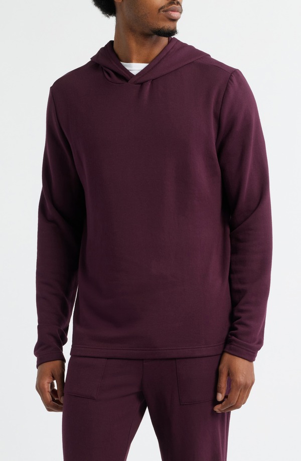 スレッズ・フォー・ソート メンズ アウター パーカー・スウェット Threads 4 Thoughthreads for Thought Dex Featherweight Pullover Hoodie Ultra Maroon マルーン