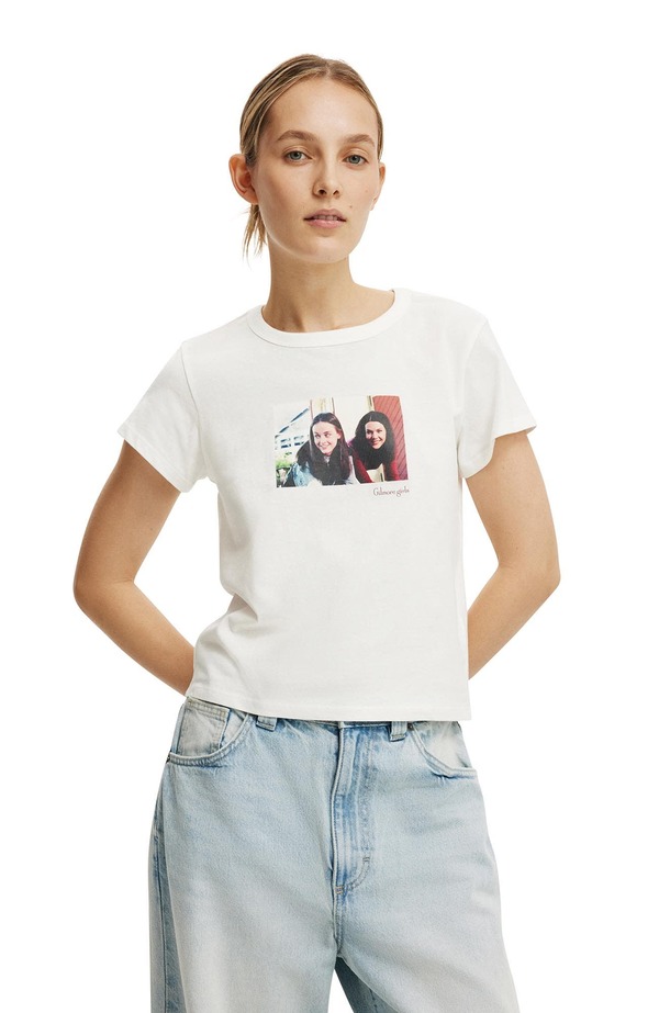 コットンオン レディース トップス Tシャツ グラフィック Cotton Women's Lcn Original Graphic Tee Gilmore Girls Photo