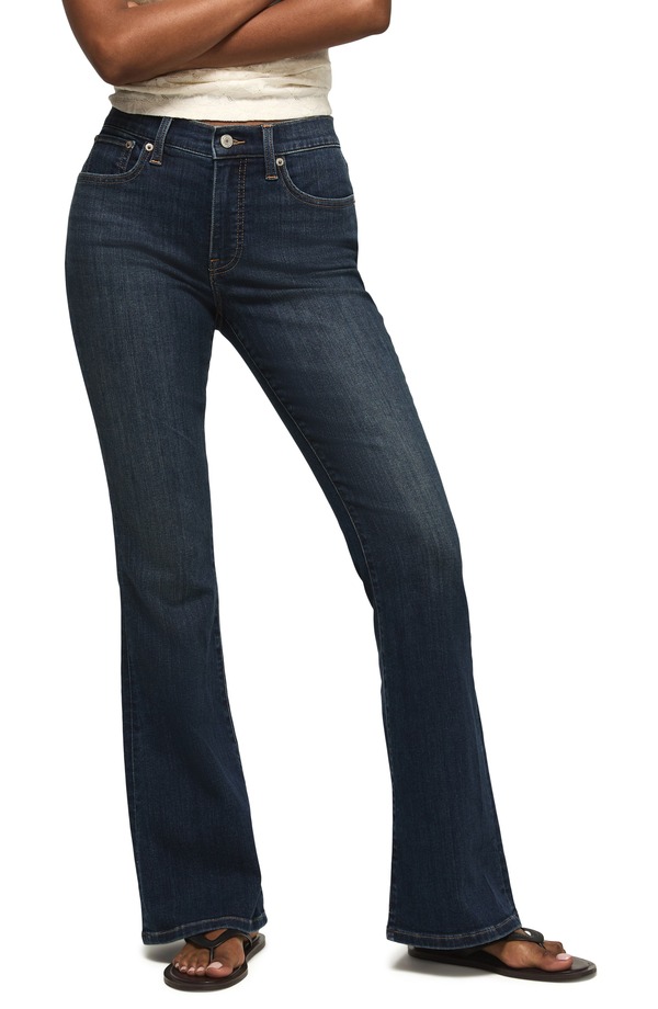 ラッキーブランド レディース ボトムス デニムパンツ ジーンズ Lucky Brand Stevie Flare Stretch Denim Jeans New Heights Wash デニム|ReVida 店