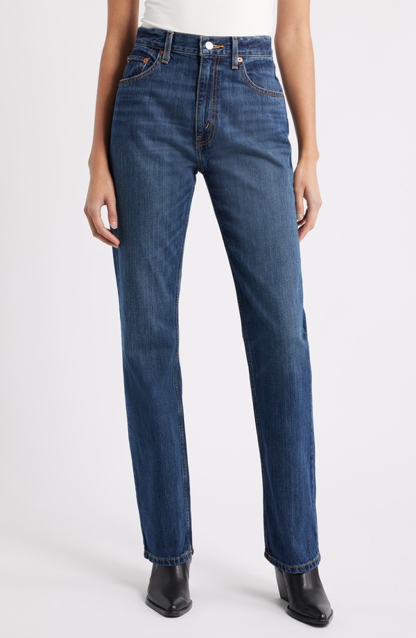 リダン レディース ボトムス デニムパンツ ハイウエスト ジーンズ Re/Done The Blondie High Waist Skinny Jeans Offbeatblue 47,280円