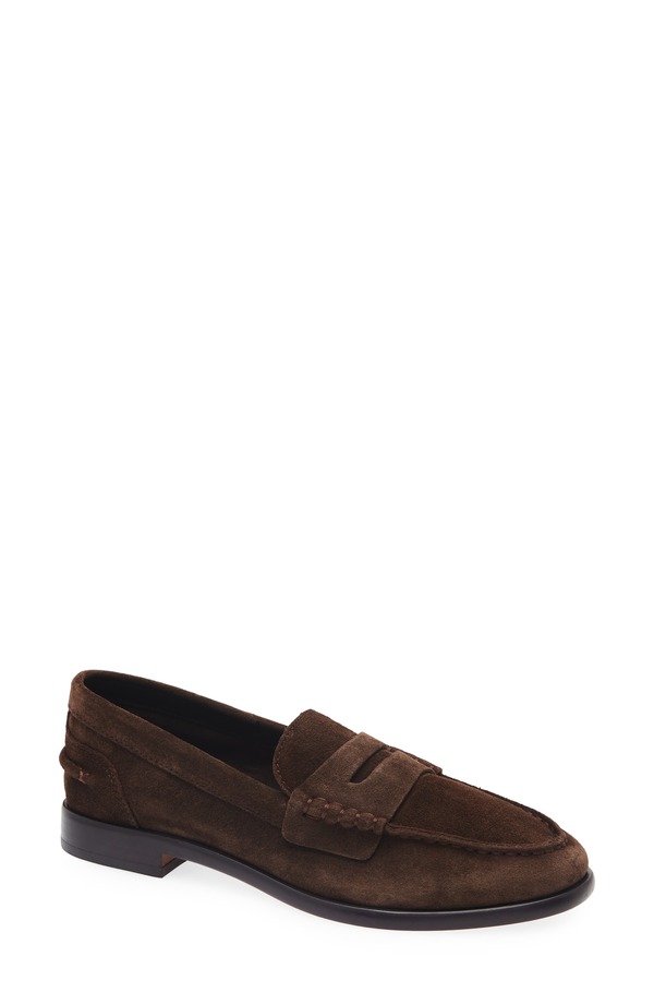 ラグアンドボーン レディース シューズ スリッポン・ローファー rag \u0026 bone Carter Penny Loafer Dark Espresso Suede