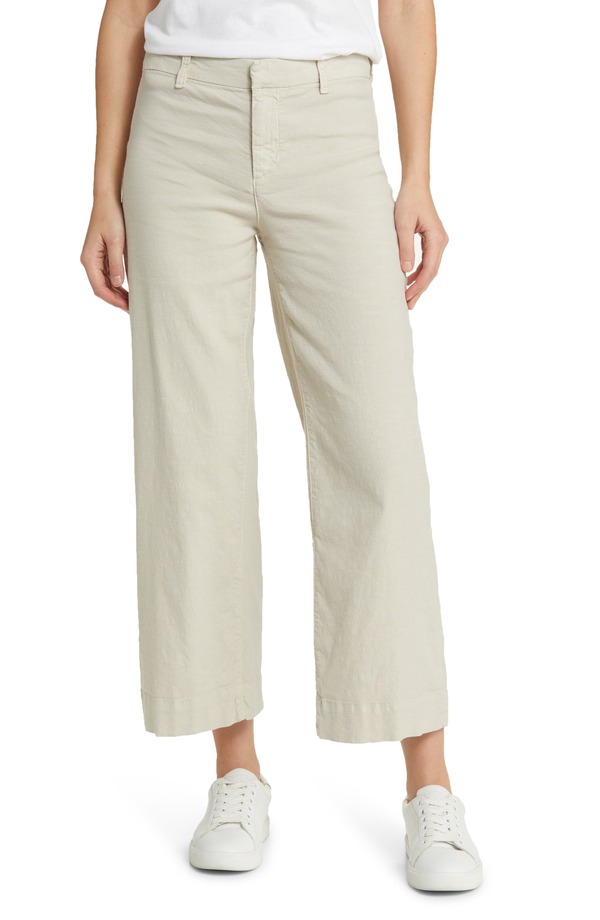 真っ正直 ＆ アイリーン レディース ボトムス レギンス ワイドレッグ ズボン下 Frank \u0026 Eileen Wexford Wide Leg Pants Cement