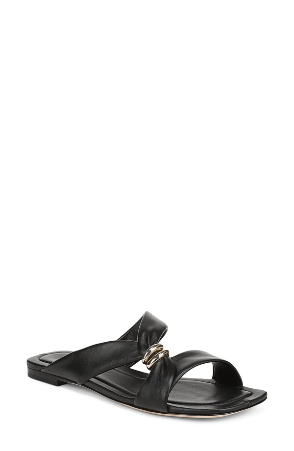 ヴィンス レディース シューズ サンダル Vince Vilma Two-Strap Sandal Black ブラック