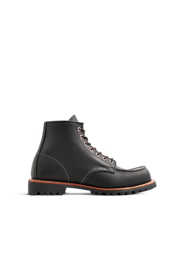 レッドウイング メンズ シューズ ブーツ・レインブーツ レザー Red Wing Heritage Roughneck Oil Slick Leather Boot Black Oil Slick ブラック|ReVida 店