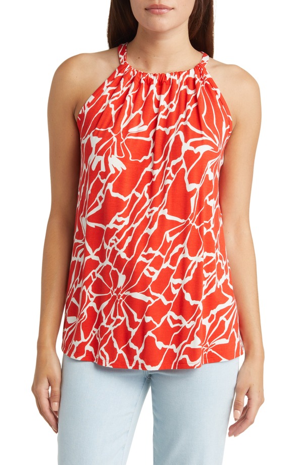 ラブアペラ レディース トップス シャツ プリント Loveappella Printank Spicy Orange オレンジ｜ReVida 店 10,380円