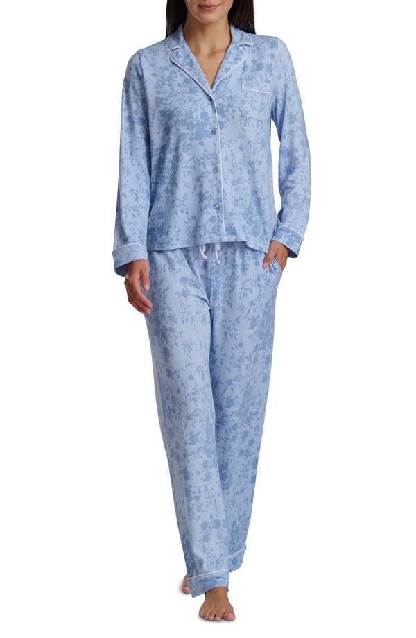 スプレンディット レディース アンダーウェア ナイトウェア プリント Splendid Print Long Sleeve Pajamas Falling Floral 17,486円