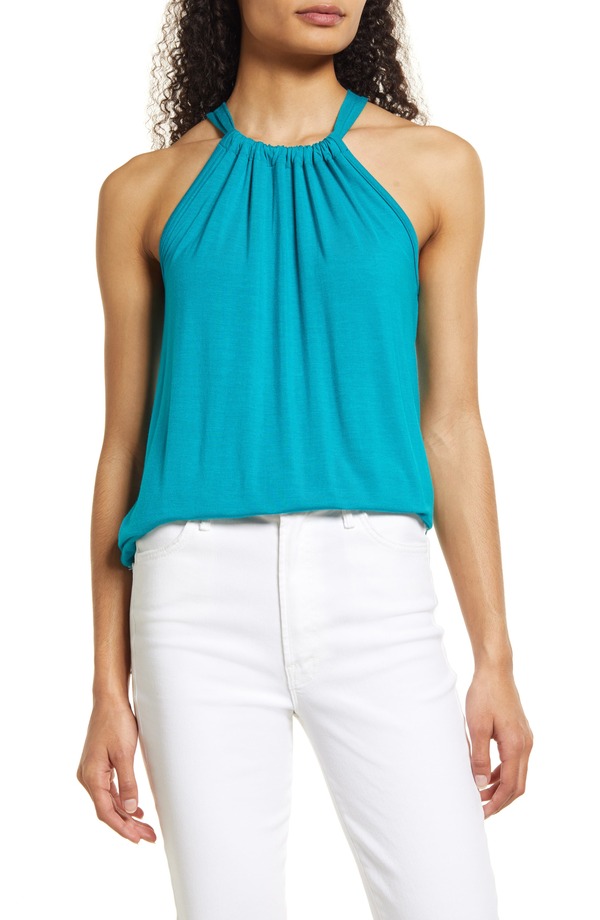 ラブアペラ レディース トップス シャツ ホルター Loveappella Halter Neck Tank Jade