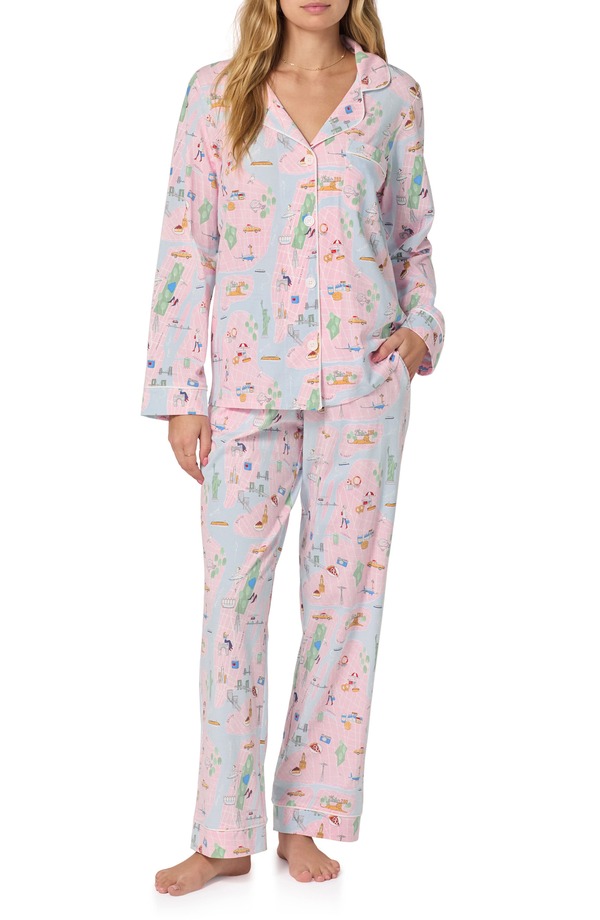 ベッドヘッドパジャマ レディース アンダーウェア ナイトウェア プリント BedHead Pajamas Print Pajamas New York New York