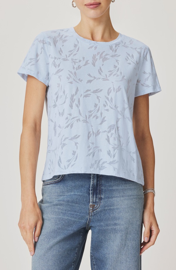 スプレンディット レディース トップス Tシャツ Splendid Air Burnout-Shirt Country Air Windy Blue ブルー
