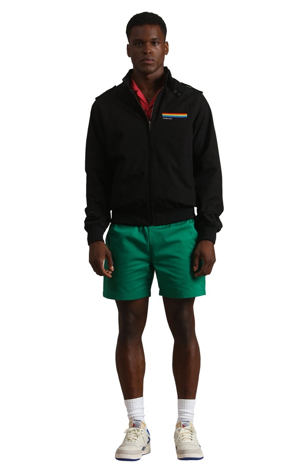 メンバーズオンリー レディース アウター ジャケット・ブルゾン Members Only BOBBIconic Racer Jacket Black ブラック