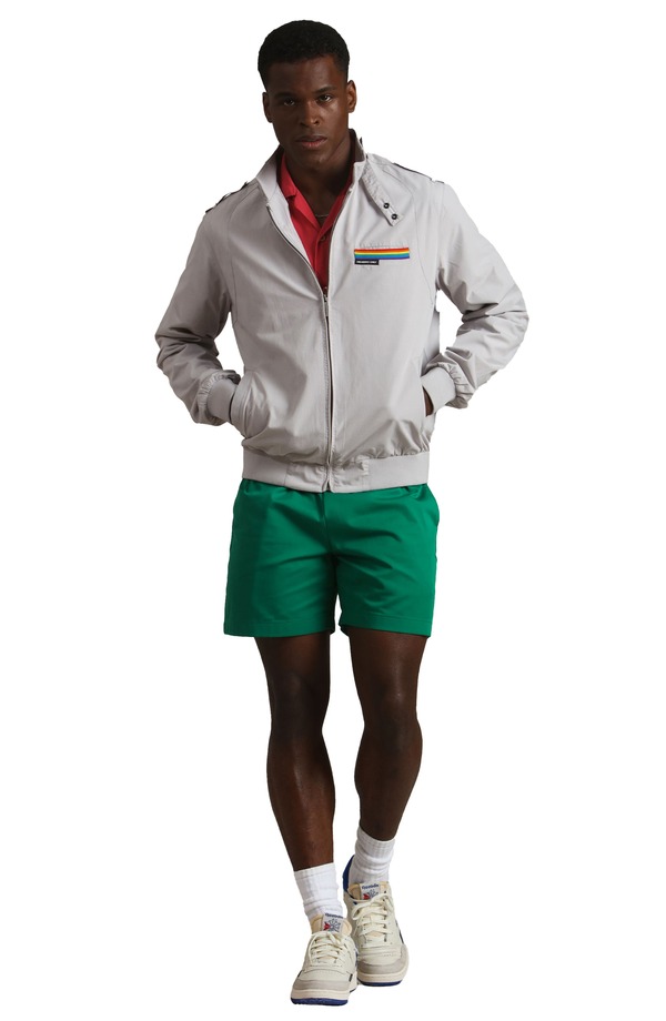 メンバーズオンリー レディース アウター ジャケット・ブルゾン Members Only BOBBIconic Racer Jacket Light Grey グレー｜ReVida 店