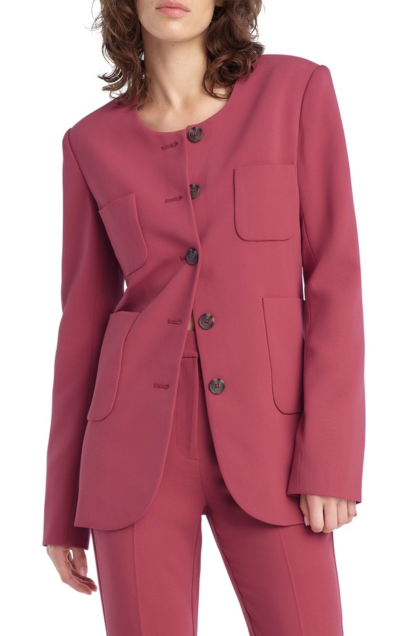 フェイバリット ドーター レディース アウター ジャケット・ブルゾン Favorite Daughter The Busy Jacket Earth Red レッド