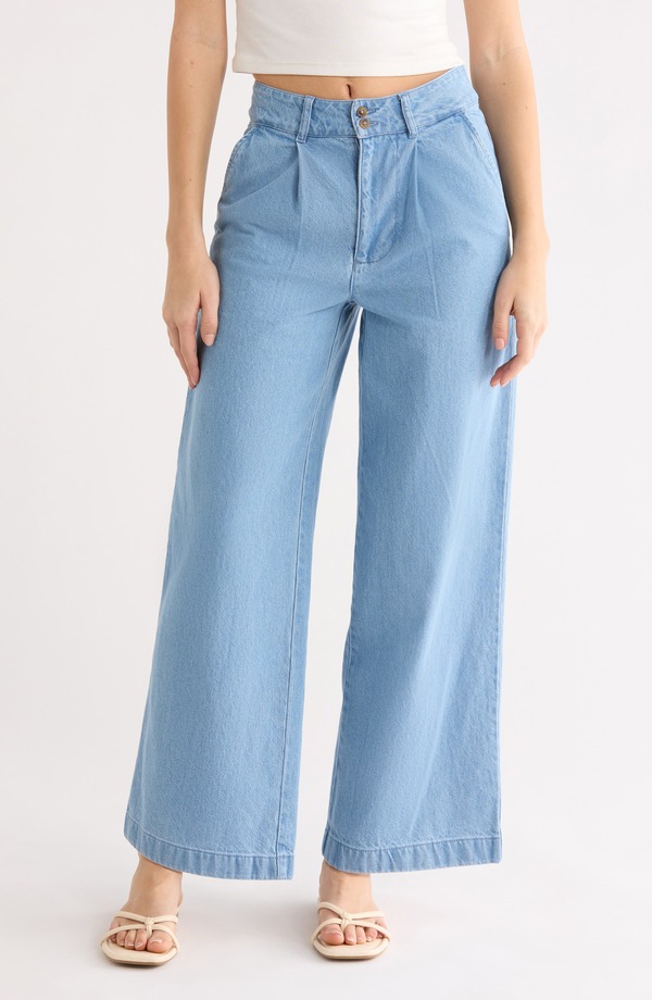 ビラボン レディース ボトムス デニムパンツ Billabong Wave Washedenim Pantsea Blue ブルー