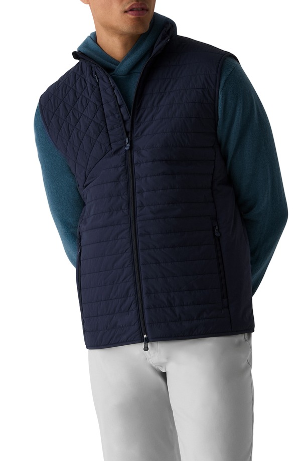グレイソン メンズ アウター 上衣・上衣 キルティング より良い Greyson Yukon Ultralight Hybrid Quilted Puffer Vest Maltese Blue 青色