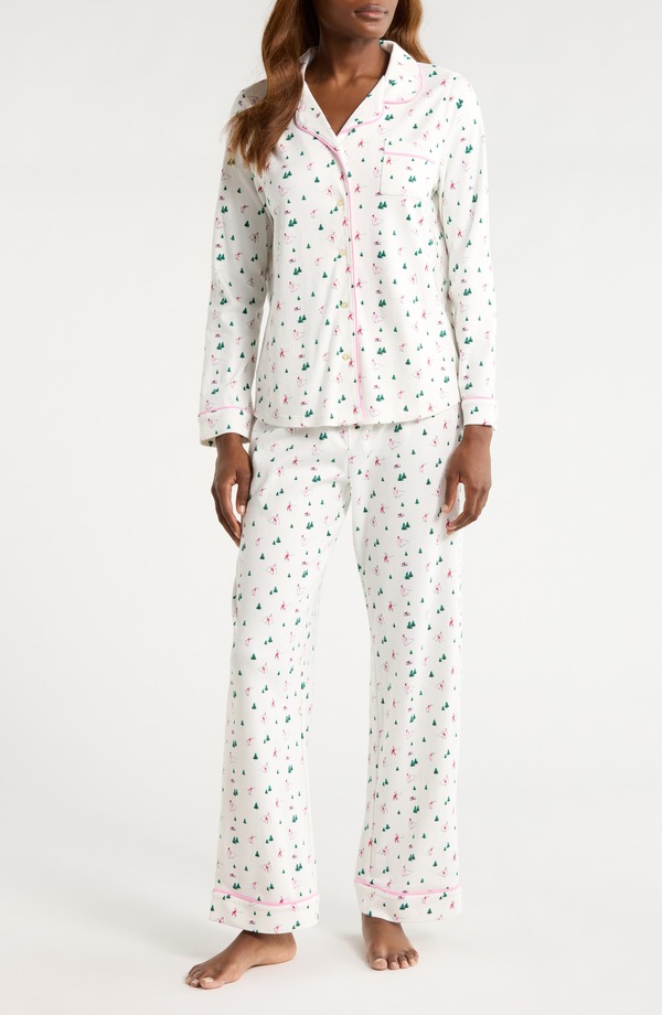 ヴァインヤードヴァインズ レディース アンダーウェア ナイトウェア コットン vineyard vines Pima Cotton Pajamasnow Bunny