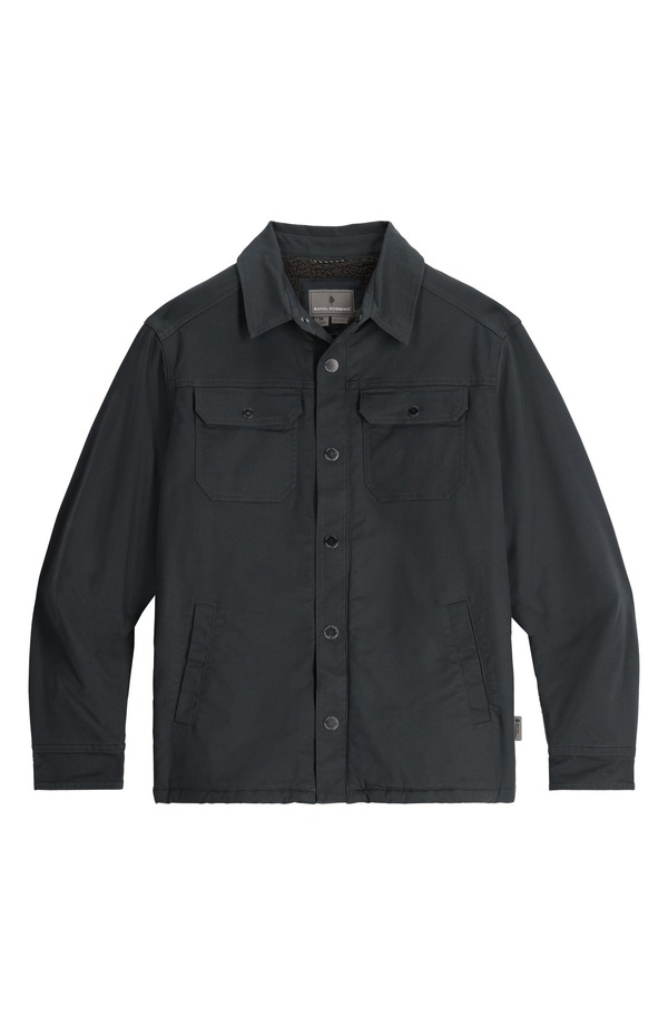 ロイヤルロビンズ メンズ アウター ジャケット・ブルゾン コットン キャップ ROYAL ROBBINS El Cap Cotton Blend Shacket Granite