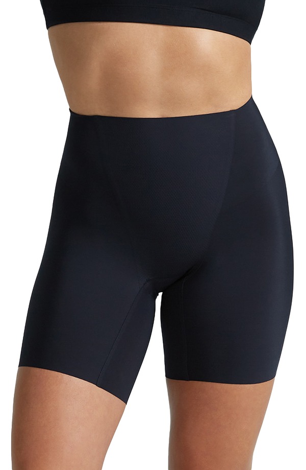 コマンドー レディース アンダーお召しもの ズボン下 Commando Zone Smoothing Shorts Black 黒いこと