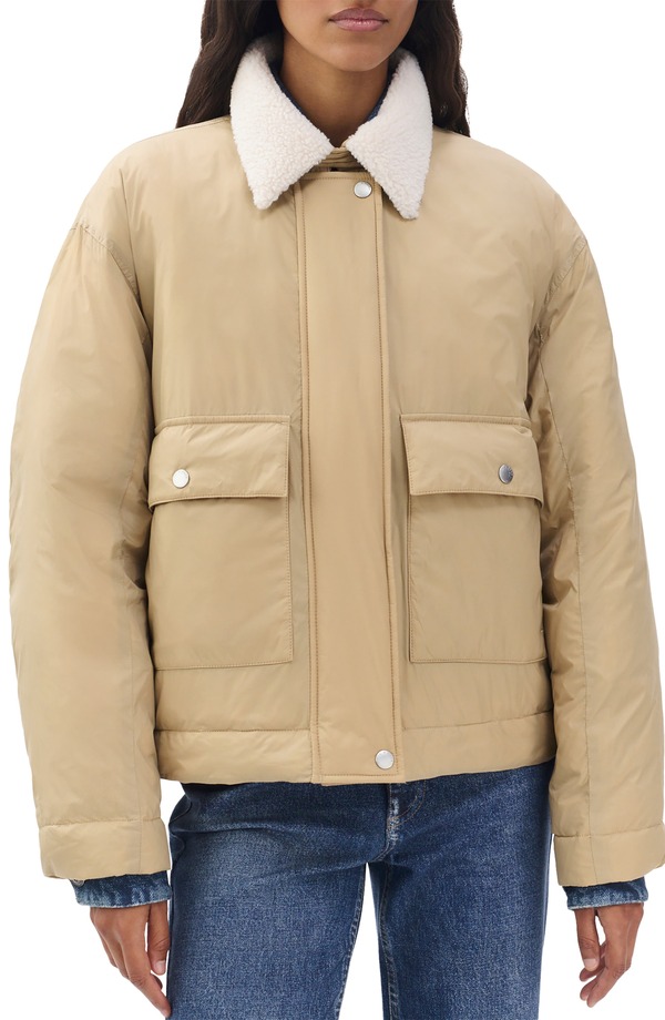 ラグアンドボーン レディース アウター ジャケット・ブルゾン ダウン rag & bone Nonie Down Jacket Khaki カーキ
