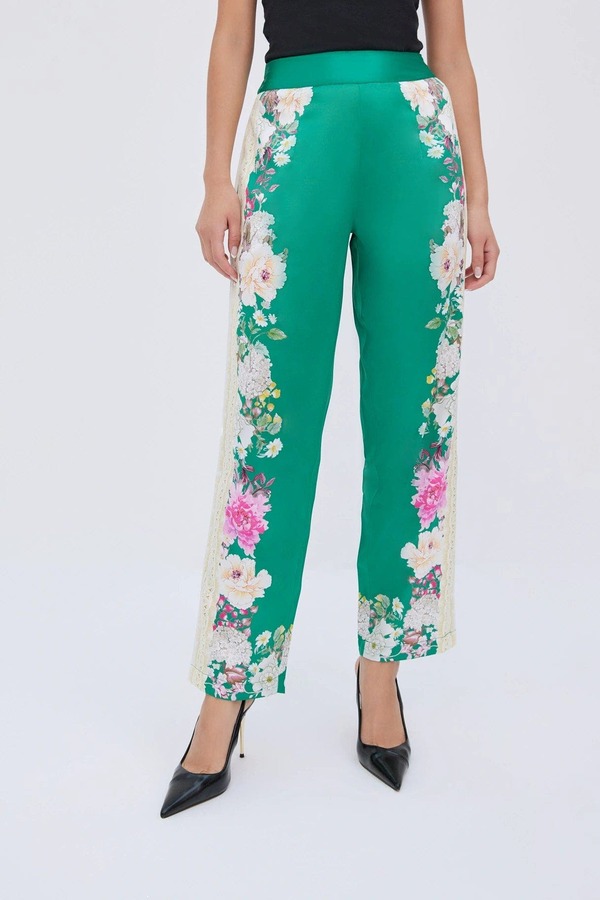 レシュマ レディース ボトムス レギンス パンツ RAISHMAmora Green Trousers Green グリーン