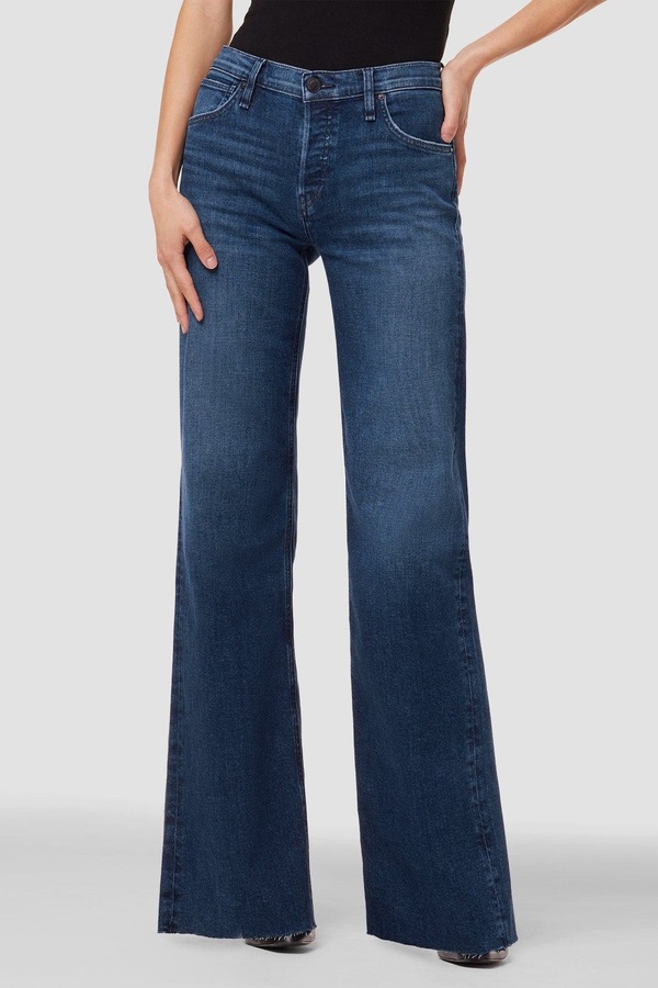 ハドソンジーンズ レディース ボトムス レギンス ワイドレッグ Hudson Jeans Rosie High Rise Wide Leg Dover