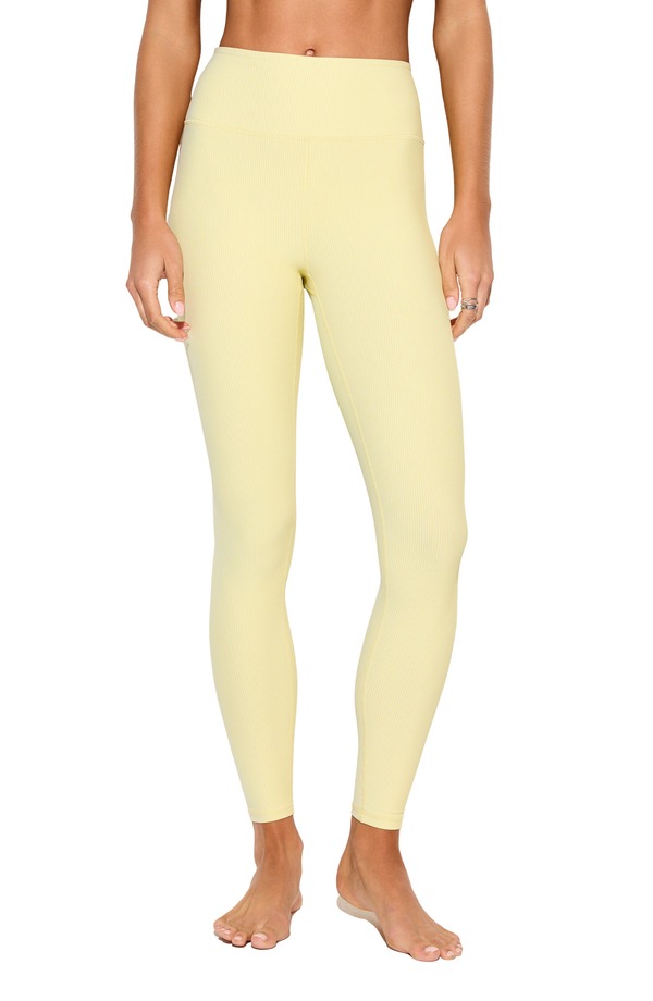 スピリチュアルギャングスタ レディース ボトムス カジュアルパンツ レギンス Spiritual Gangster Zen 7/8 Leggings French Vanilla｜ReVida 店